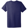 Navy Triblend back - BELLA+CANVAS Unisex Triblend Short Sleeve Tee