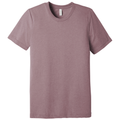 Orchid Triblend front - BELLA+CANVAS Unisex Triblend Short Sleeve Tee