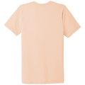 Peach Triblend back - BELLA+CANVAS Unisex Triblend Short Sleeve Tee