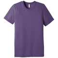 Purple Triblend front - BELLA+CANVAS Unisex Triblend Short Sleeve Tee