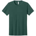 Solid Forest Triblend front - BELLA+CANVAS Unisex Triblend Short Sleeve Tee