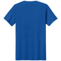 Solid True Royal Triblend back - BELLA+CANVAS Unisex Triblend Short Sleeve Tee