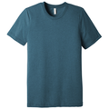 Steel Blue Triblend front - BELLA+CANVAS Unisex Triblend Short Sleeve Tee