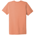Sunset Triblend back - BELLA+CANVAS Unisex Triblend Short Sleeve Tee