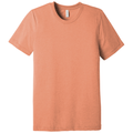 Sunset Triblend front - BELLA+CANVAS Unisex Triblend Short Sleeve Tee