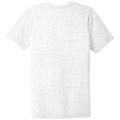 White Fleck Triblend back - BELLA+CANVAS Unisex Triblend Short Sleeve Tee