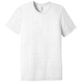 White Fleck Triblend front - BELLA+CANVAS Unisex Triblend Short Sleeve Tee