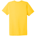 Yellow Gold Triblend back - BELLA+CANVAS Unisex Triblend Short Sleeve Tee