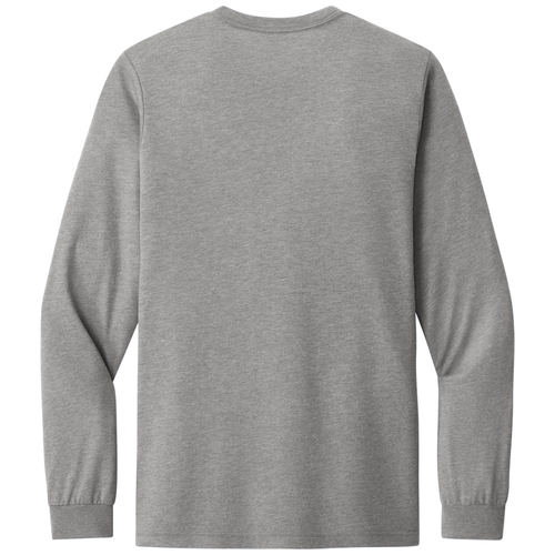 Athletic Grey Triblend back - BELLA+CANVAS Unisex Triblend Long Sleeve Tee