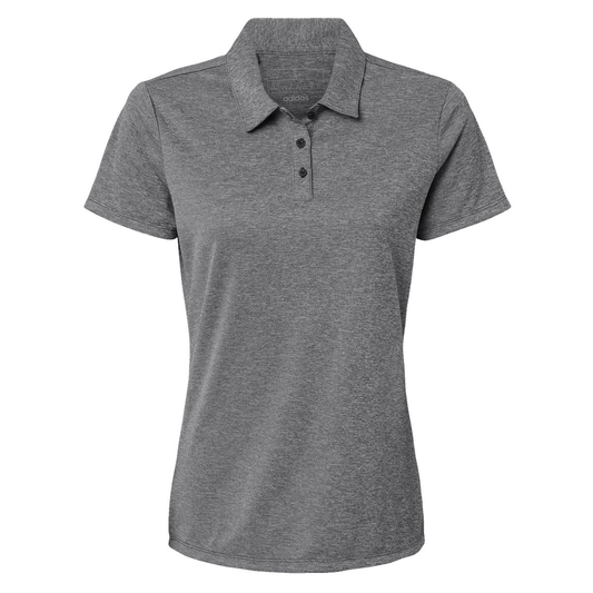 Embroidered Adidas Women's Heathered Polo