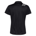 Embroidered Adidas Women's 3-Stripes Shoulder Polo
