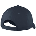 Navy back - Port Authority Six-Panel Unstructured Twill Cap