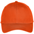 Orange front - Port Authority Six-Panel Unstructured Twill Cap