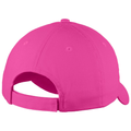 Sangria back - Port Authority Six-Panel Unstructured Twill Cap