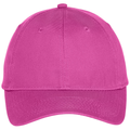 Sangria front - Port Authority Six-Panel Unstructured Twill Cap