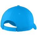 Sapphire back - Port Authority Six-Panel Unstructured Twill Cap