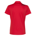 Embroidered Adidas Women's 3-Stripes Shoulder Polo