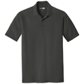 Charcoal front - CornerStone Select Lightweight Snag-Proof Polo