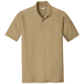Tan front - CornerStone Select Lightweight Snag-Proof Polo