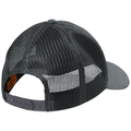 Charcoal back - CornerStone Canvas Mesh Back Cap