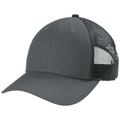 Charcoal front - CornerStone Canvas Mesh Back Cap