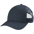 Navy Blue front - CornerStone Canvas Mesh Back Cap