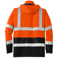 Safety Orange/ Black back - CornerStone ANSI 107 Class 3 Waterproof Parka
