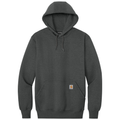Carbon Heather front - Carhartt Rain Defender Paxton Heavyweight Hooded Sweatshirt