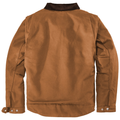 Carhartt Brown back - Carhartt Duck Detroit Jacket
