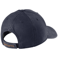 Navy back - Carhartt Cotton Canvas Cap