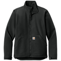Black front - Carhartt Rain Defender Soft Shell Jacket