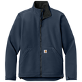 Navy front - Carhartt Rain Defender Soft Shell Jacket