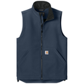 Navy front - Carhartt Rain Defender Soft Shell Vest