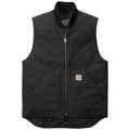 Black front - Carhartt Duck Vest