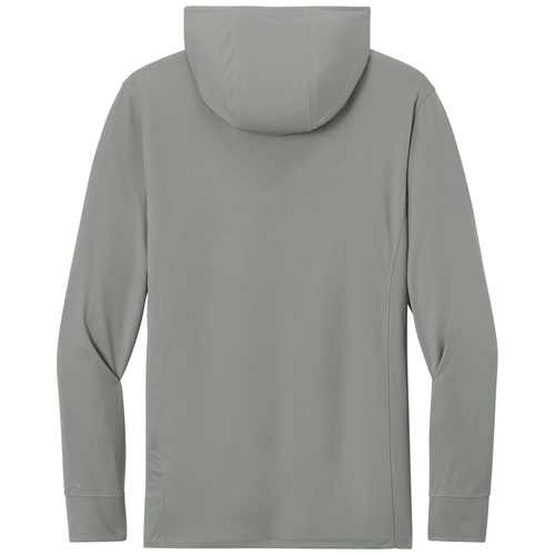 Asphalt Grey back - Carhartt Force Sun Defender Long Sleeve Hooded T-Shirt