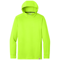 Brite Lime front - Carhartt Force Sun Defender Long Sleeve Hooded T-Shirt