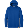 Royal Glass Blue front - Carhartt Force Sun Defender Long Sleeve Hooded T-Shirt