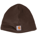 Dark Brown front - Carhartt Fleece Hat