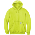Brite Lime front - Carhartt Midweight Hooded Sweatshirt