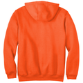 Brite Orange back - Carhartt Midweight Hooded Sweatshirt