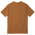 Carhartt Brown back - Carhartt Workwear Pocket Short Sleeve T-Shirt