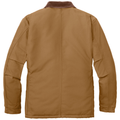 Carhartt Brown back - Carhartt Tall Duck Traditional Coat