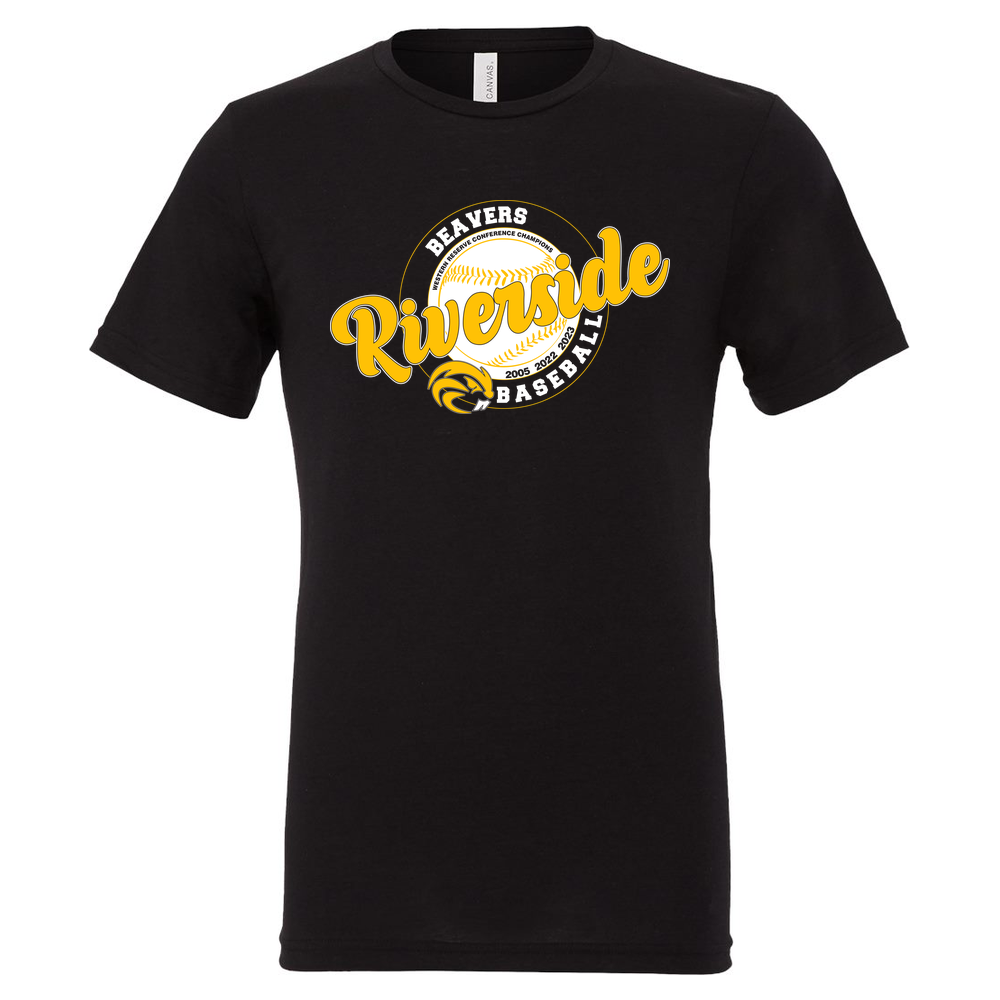 Riverside Baseball Tri-Blend T-Shirt