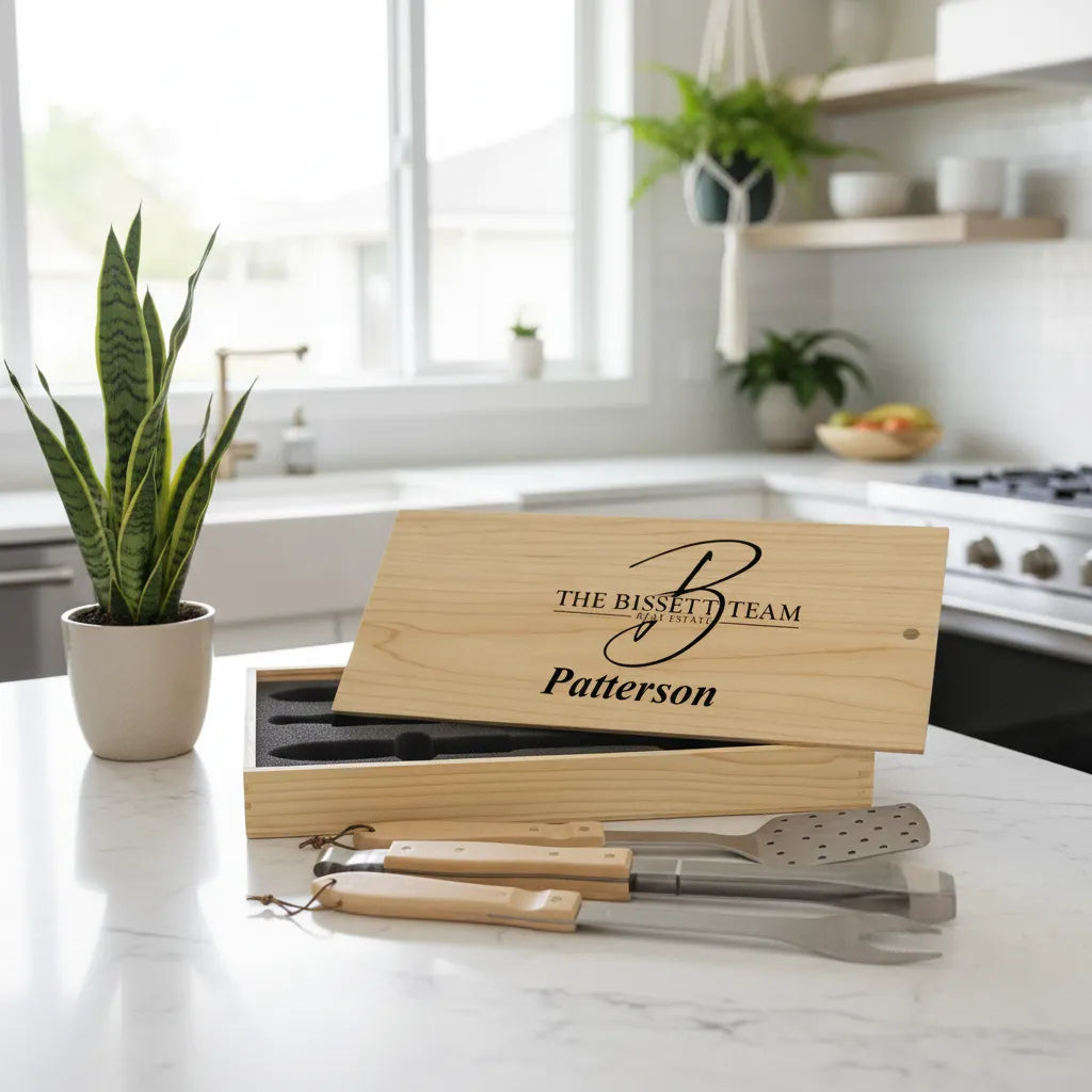 The Bissett Team 3-Piece BBQ Set