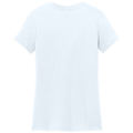 Bright White back - District Women's Perfect WeightTee