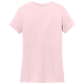 Carnation Pink back - District Women's Perfect WeightTee