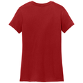 Classic Red back - District Women's Perfect WeightTee