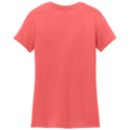 Coral back - District Women's Perfect WeightTee
