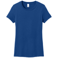 Deep Royal front - District Women's Perfect WeightTee