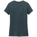 Deep Steel Blue back - District Women's Perfect WeightTee